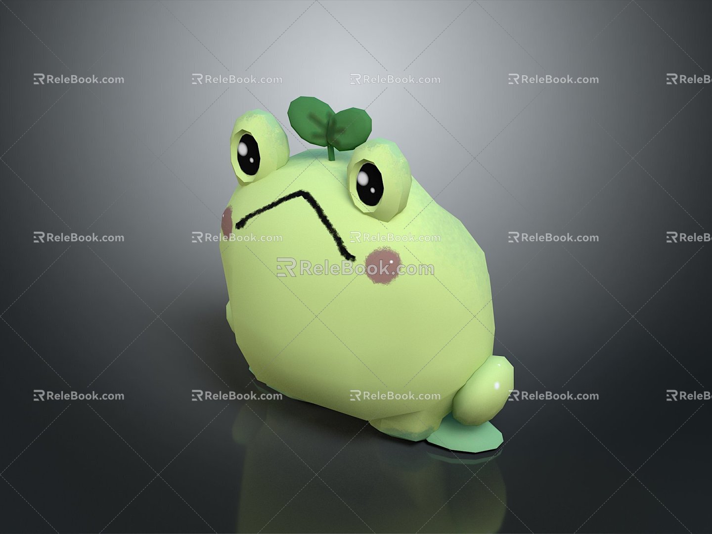 Frog Frog Frog Poison Frog Game Frog Reptile Cold Blooded Animal Reptile Reptile 3d model