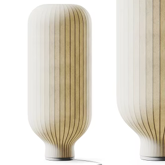 Muuto Strand Floor Lamp Silent Wind Floor Lamp Paper Floor Lamp Decorative Floor Lamp Vintage Floor Lamp 3d model