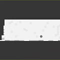 White Cube Shaped Architectural Component With Hollowed Out Hexagonal Holes And Geometric Patterns