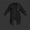 Long Clothes Long Shirt Fashion Long Shirt Coat Coat Trenchcoat Fashion Coat Clothing Clothing Clothing Fashion 3d model