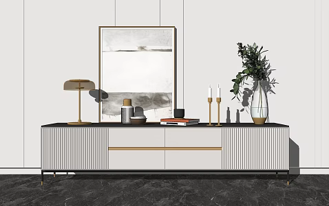 Modern TV Cabinet 3d model