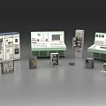 Industrial Control Equipment With Cabinets Instrument Panels Consoles And Display Screens