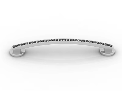 Modern hardware handle 3d model