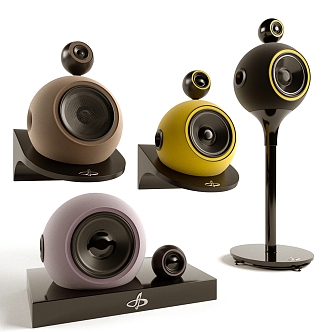 DELUXE ACOUSTICS Speaker System 3d model