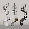 Spiral Staircase Design Ideas With Wooden Glass And Metal Elements For Modern Interiors
