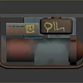 Colorful Portable Mechanical Equipment With Metal Frame Oil Tank And Control Box