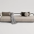 Modern Multiplayer Sofa 3d model