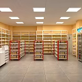 Modern Convenience Store 3d model