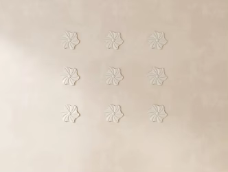Gypsum Line Carved Component 3d model