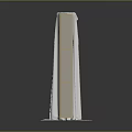 Three Wooden Room Dividers With White Fabric Curtains On Gray Reflective Floor