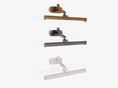 Modern Wall Lamps With Adjustable Arm In Gold Black And White For Home Decor 3d model