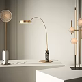 Modern floor lamp floor lamp combination 3d model