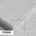White Marble Component With Natural Vein Texture And Smooth Surface