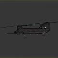 Military Combat Helicopter With Twin Rotor Design And Advanced Weapon Systems
