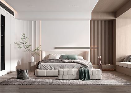 Modern Bedroom 3d model