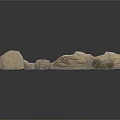 Natural Stone and Wood Pieces for Rustic Interior and Exterior Design