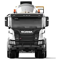 SCANIA Heavy Duty Concrete Mixer Truck With Large Mixing Drum For Construction