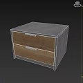 Bedside table 3d model