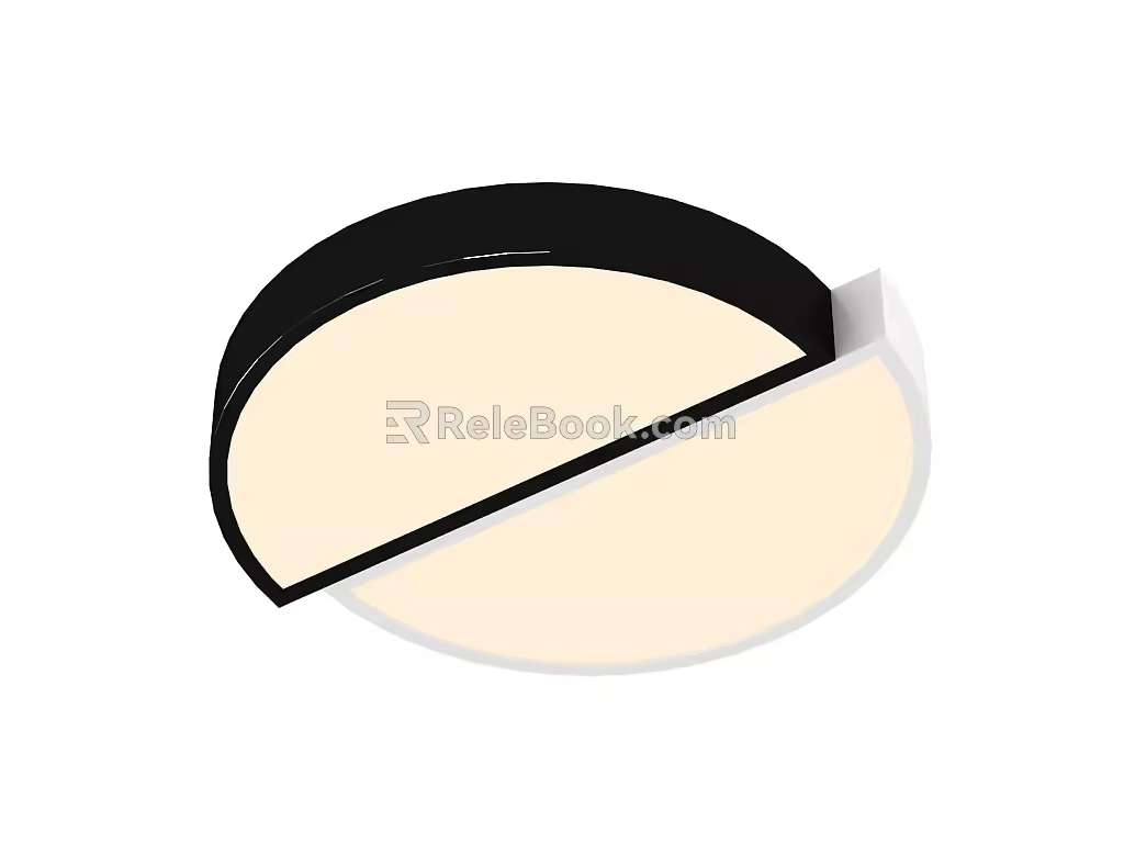 modern ceiling lamp 3d model
