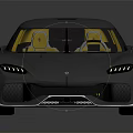Silver sports car featuring sleek aerodynamic exterior and modern design elements