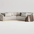 Modern edra multiplayer sofa 3d model