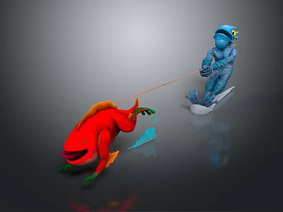 Monster Warrior Alien Monster Alien Monster 3d model