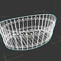 Wooden Oval Bathtub With Metal Hoops And Rustic Traditional Design