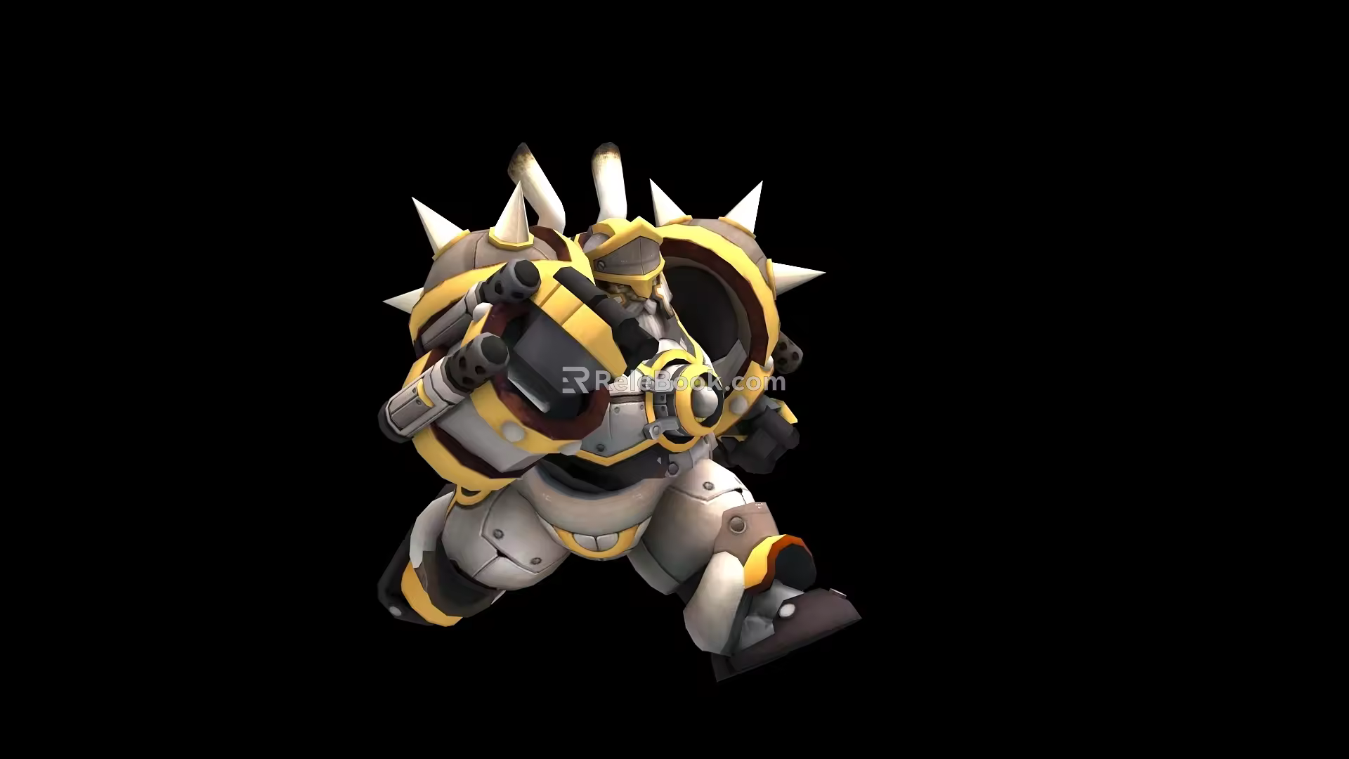 Game virtual human character 3d model