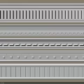 Various Styles of Gypsum Molding With Ornate Patterns For Ceiling Wall Interior Decoration