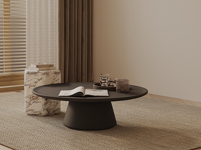 Modern coffee table model