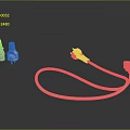 White Electrical Plugs Sockets And Power Cable On Dark Reflective Background