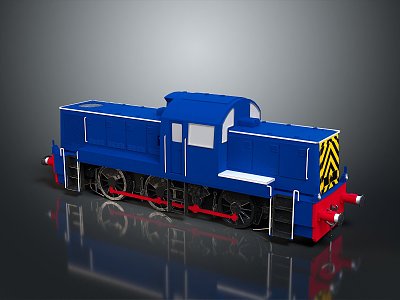 vintage train steam train carriage locomotive head steam carriage train vehicle 3d model