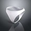 White Minimalist Underwear with Seamless Design for Comfortable Daily Wear