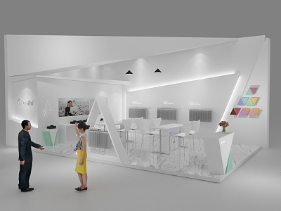 Modern Exhibition Booth model