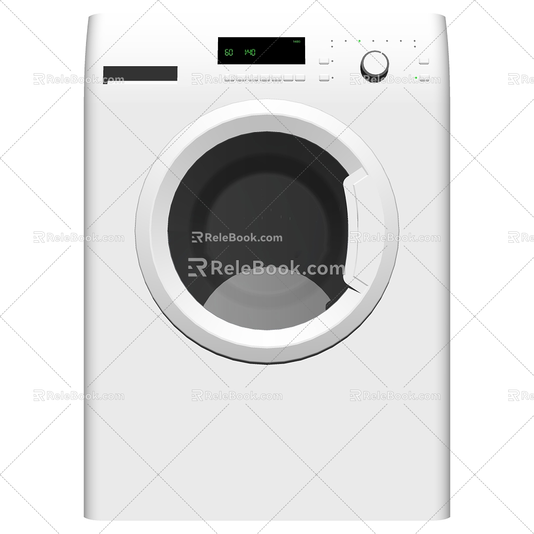 Modern washing machine model