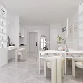 Deluxe Beauty Care Salon With Modern Interior Facial Hand Treatment Tables Sofa
