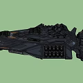 Weapons Sci-Fi Battleship 3d model