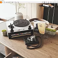 Modern record player record camera combination 3d model