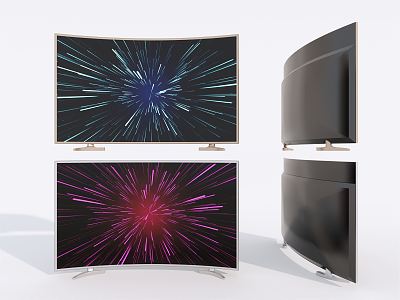 Modern TV Display model