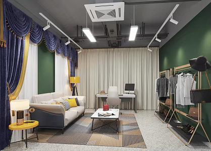 Modern Studio Costume Studio 3d model