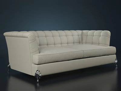 Double sofa 3d model