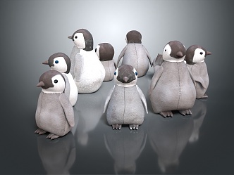 Modern Toy Penguin Toy Penguin 3d model