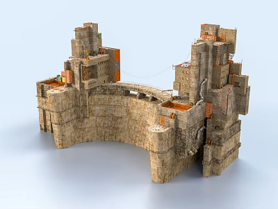Future Architecture With Sustainable Design Innovative Structure And Advanced Smart Technologies 3d model