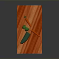 Fresh Vegetables on Wooden Cutting Board with Cucumber Green Bell Pepper and Carrot