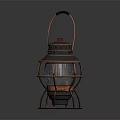 Kerosene lamp Old-fashioned oil lamp Old-fashioned kerosene lamp Oil lamp 3d model
