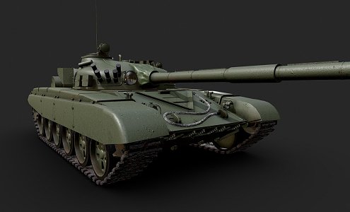 Weapons Tanks 3d model