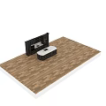 Elegant Dark Kitchen Cabinets With Marble Countertop Island And Wooden Floors
