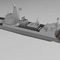Detailed Industrial Equipment 3D Model Featuring Mechanical Structure And Technical Components