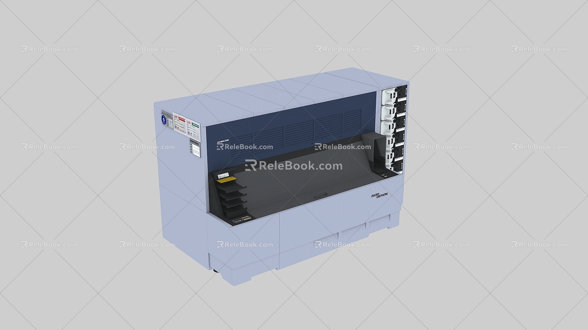 Automatic microplate reader equipment laboratory 3d model