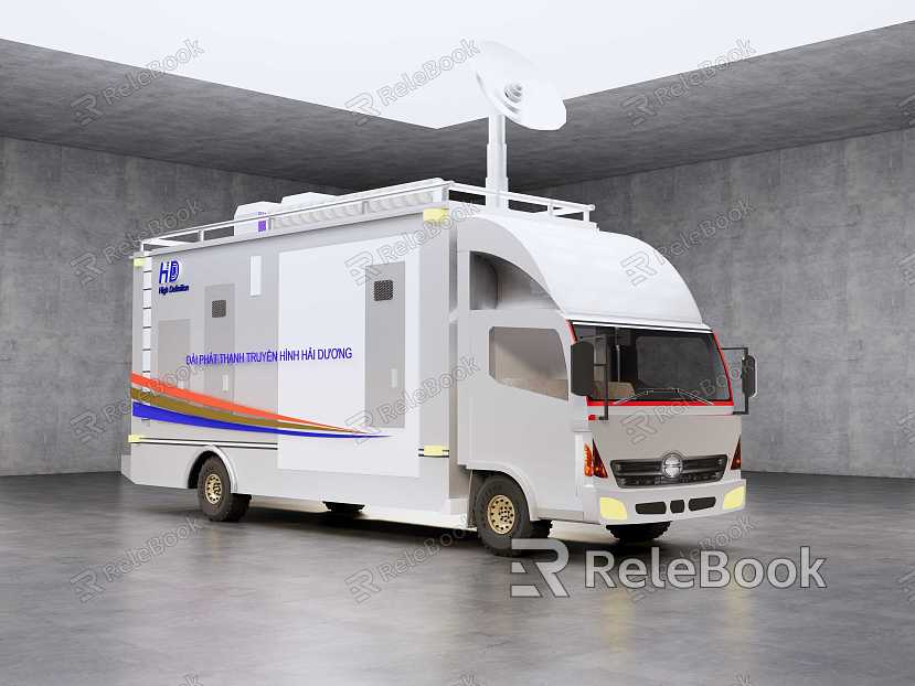 TV broadcast vehicle model